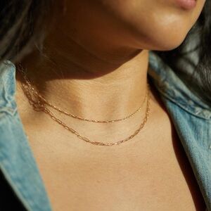 Catbird 14K Sweet Nothing Gold Choker necklace